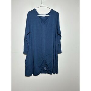 bryn walker Tunic Long Sleeve‎ Top Sz L Lagenlook Art To Wear minimalist